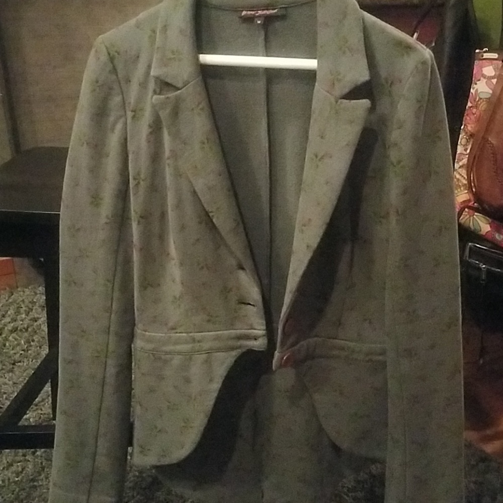 Betsy Johnson cotton blazer